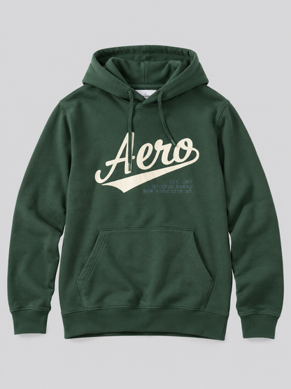 AERO GUYS POPOVER HOODIES GREEN GABLES