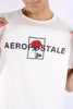 Camiseta Blanca Para Hombre Aeropostale Level 2 Graphic Tees 4944