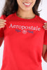 Camiseta Para Mujer Roja Aeropostale Graphic Level 2 Tomato Puree 6714