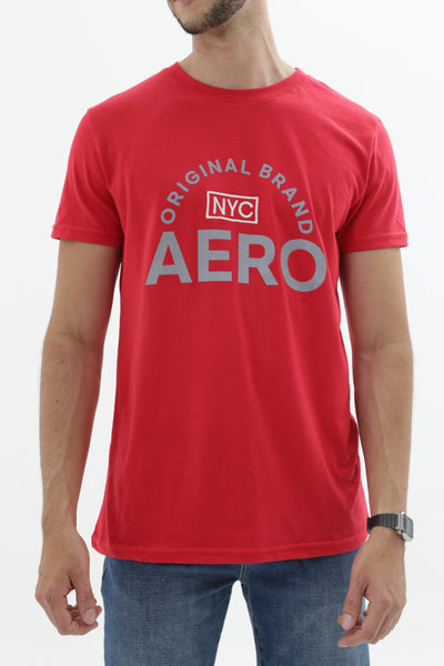 Camiseta Para Hombre Mushu NYC Aero Level 2 Graphic Tees Port Royal