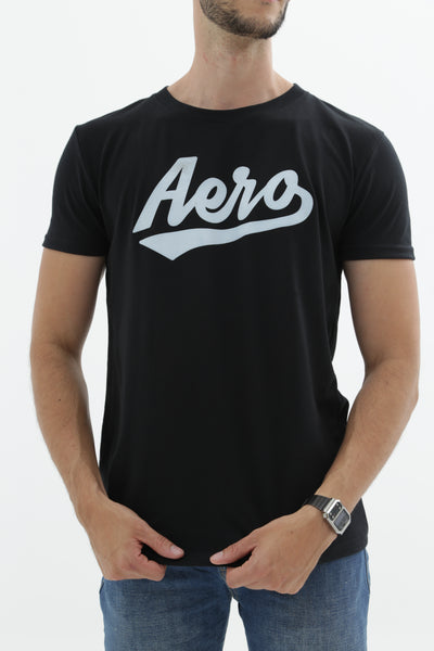 Camiseta Para Hombre Line White Aero Level 1 Graphic Tees Dark