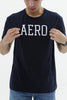 Camiseta Para Hombre BlueEase Aero Level 1 Graphic Tees Cadet Navy
