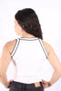Top Para Mujer Aeropostale Fashion Bare Solid Dark Black 9654