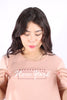 Camiseta Para Mujer Aeropostale Graphic Level 2 Shell Pink 6717