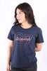 Camiseta Azul Para Mujer Aeropostale Graphic Level 2 Estate Blue 6864