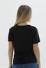 Camiseta Para Mujer Butterfly Aero Graphic Level 1 Dark Black