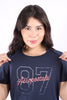 Camiseta Azul Para Mujer Aeropostale Graphic Level 2 Estate Blue 6864