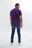 Camiseta Polo Para Hombre Parachute Aero Guys Ss Solid Polo Purple
