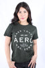 Camiseta Verde Para Mujer Aeropostale Graphic Level 1 Vintage Teal 6452