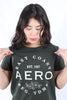 Camiseta Verde Para Mujer Aeropostale Graphic Level 1 Vintage Teal 6452
