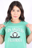 Camiseta Verde Para Mujer Aeropostale Graphic Level 1 Surfs Up 6768