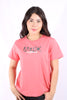 Camiseta  Rosada Para Mujer Aeropostale Graphic Level 1 Blooming Dahlia 6721