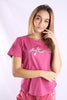 Camiseta Rosada Para Mujer Aeropostale Graphic Level 2 6602