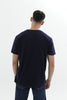 Camiseta Para Hombre Plush Print Aero Level 2 Graphic Tees Cadet Navy