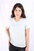 Camiseta Basica Azul Claro Para Mujer Aeropostale Girls Solid Ss Mint Candy Neon 4208
