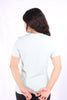 Camiseta Basica Azul Claro Para Mujer Aeropostale Girls Solid Ss Mint Candy Neon 4208