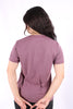 Camiseta Vinotinto Para Mujer Aeropostale Graphic Level 1 Tango Red 6859