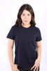 Camiseta Azul Oscuro Basica Para Mujer Aeropostale Girls Solid Ss Mood Indigo 4204