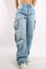 Cargo Para Mujer Aeropostale Girls Denim Fashion Dark Wash 6272