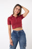 Aero Graphic Polo Cerise Red