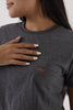 Aero Girls Solid Ss Dark Black