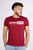 Camiseta Vino Tinto  Para Hombre Aeropostale Level 2 Graphic Tees 2637