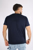 Camiseta Azul Oscuro Para Hombre Aeropostale Level 2 Graphic Tees 4631