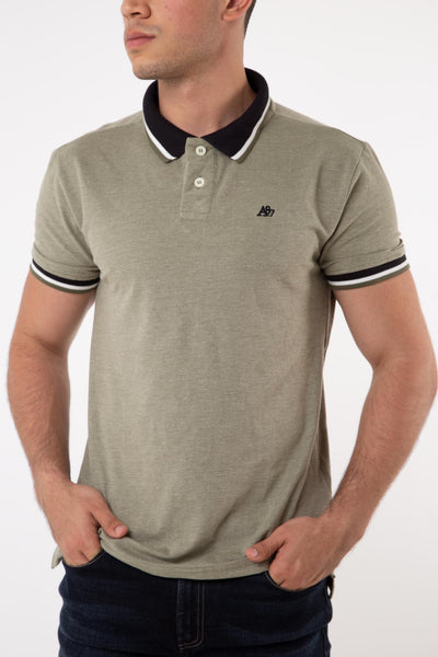 Aero Guys Ss Novelty Polo Four Leaf Clover