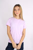 Camiseta Básica Para Mujer Logo Violet Aero Girls Solid Ss Violet Tulip