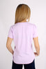 Camiseta Básica Para Mujer Logo Violet Aero Girls Solid Ss Violet Tulip