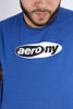 Camiseta Azul Para Hombre Aeropostale Level 2 Graphic Tees 4627