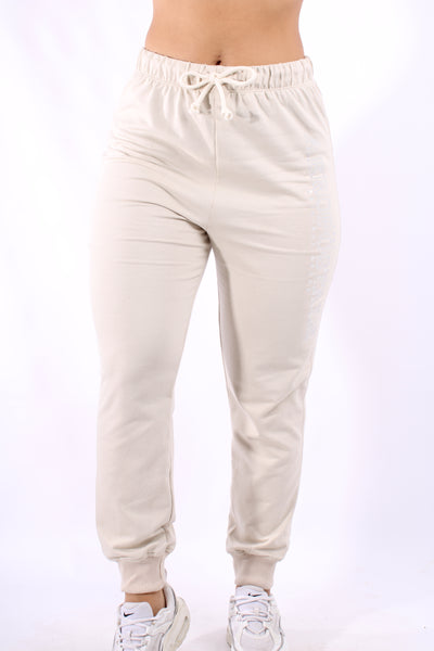 Sudadera Beige Para Mujer Aeropostale Girls Knit Pants Butter Pecan 3572