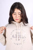 Buzo Café Para Mujer Aeropostale Girls Fleec Pop Over Butter Pecan 3556