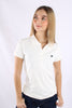 Polo Blanca Para Mujer Aeropostale Solid Polo 4163