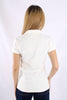 Polo Blanca Para Mujer Aeropostale Solid Polo 4163