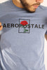 Camiseta Azul Para Hombre Aeropostale Level 2 Graphic Tees 4944