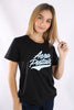 Camiseta Negra Para Mujer Aeropostale Graphic Level 2 6722