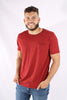 Camiseta Roja Para Hombre Aeropostale Guys Ss Tees Brick Dust 9100