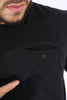 Camiseta Negra Para Hombre Aeropostale Guys Ss Tees Dark Black 9100