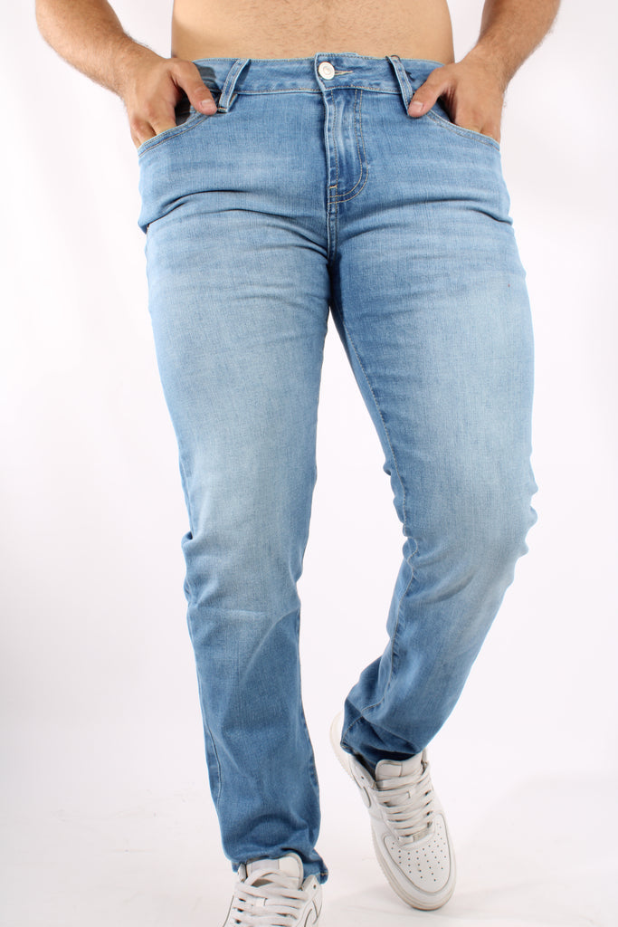 Jean Para Hombre Aeropostale Guys Slim Straight Light Wash 9176