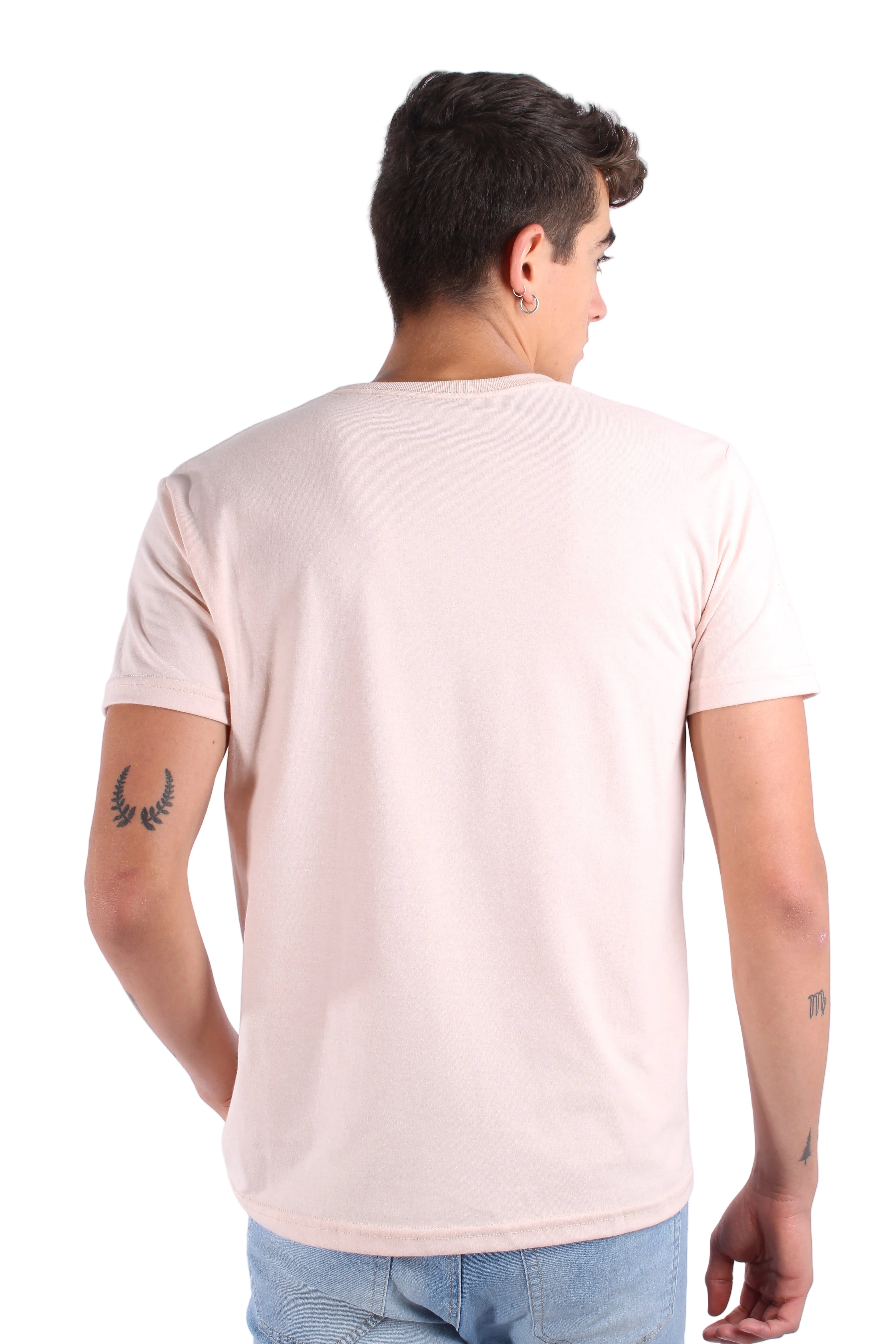 Camiseta Basica Rosada Para Hombre Aeropostale Guys Ss Tees Primrose Pink 4240