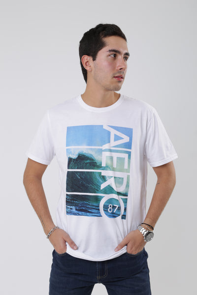 Camiseta Para Hombre Beach Aero Level 1 Graphic Tees Bleach