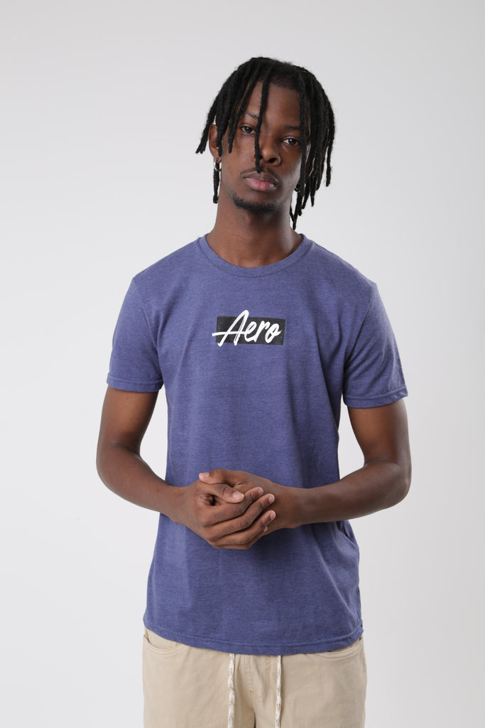 Camiseta Para Hombre New Aero Level 1 Graphic Tees Dreess Blues