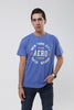 Camiseta Para Hombre NY Aero Level 1 Graphic Tees Blue Danube