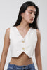 Chaleco Para Mujer Aero Girls Vests Cream