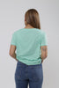 Camiseta Para Mujer Flowers Aero Graphic Level 2 Caper Green