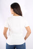 Camiseta Blanca Para Mujer Aeropostale Graphic Level 2 Egret 6719