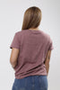 Camiseta Para Mujer Flower Aero Graphic Level 2 Vineyard Wine