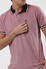 Camiseta Polo Para Hombre VBN Aero Guys Ss Novelty Polo Pomegranate