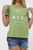 Camiseta Para Mujer Circle Aero Graphic Level 1 Fern